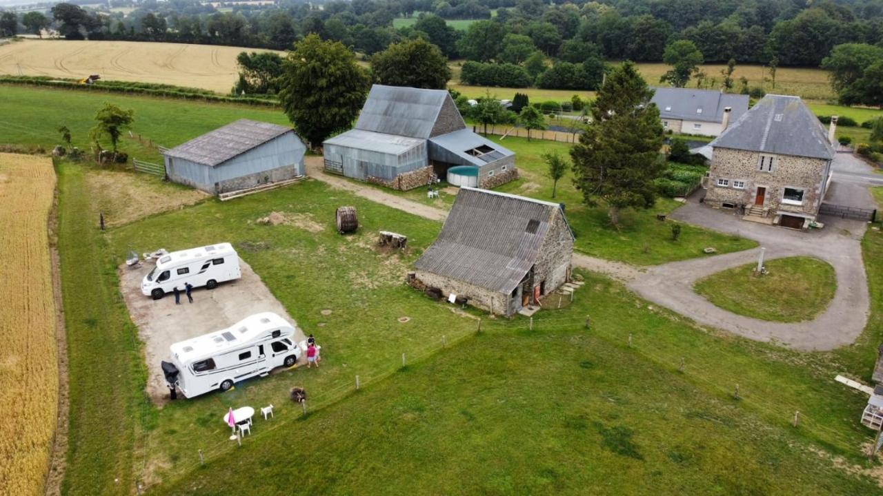 La Billardiere Camping A La Ferme Le Menil-Ciboult エクステリア 写真