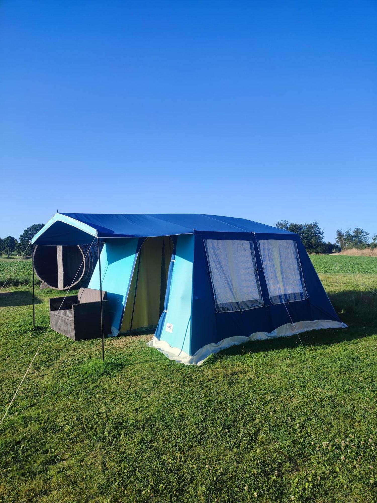 La Billardiere Camping A La Ferme Le Menil-Ciboult エクステリア 写真