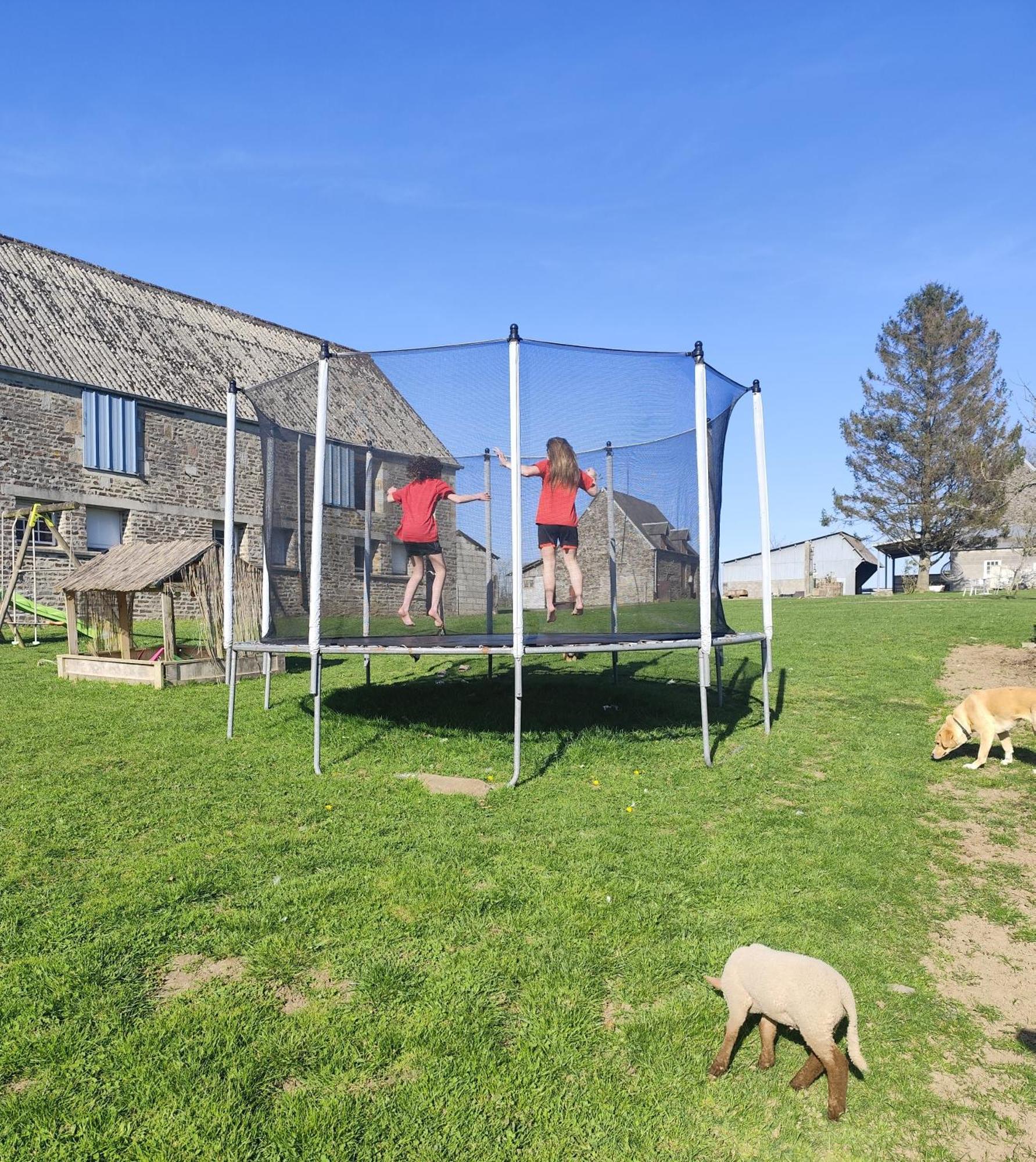 La Billardiere Camping A La Ferme Le Menil-Ciboult エクステリア 写真